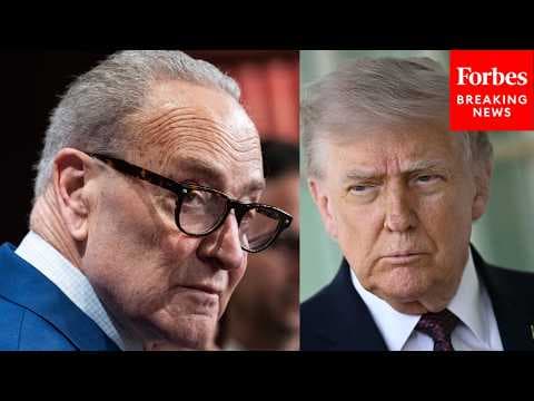 Chuck Schumer Tears Into Trump Over His $400 Million 'Gilded, Gold-Plated, Taxpayer-Funded Ballroom'