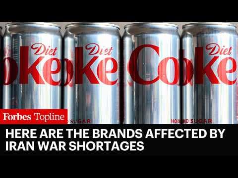 From Diet Coke To AI Chips: How The Iran War Is Causing Critical Global Shortages