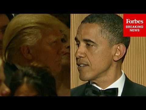 Obama Roasts Trump To His Face At Historic 2011 White House Correspondents Dinner | FLASHBACK