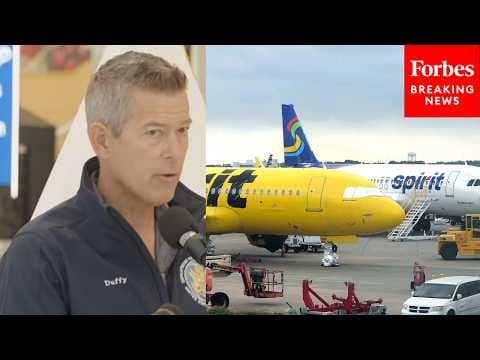 Sean Duffy Praises Airline Industry For 'Stepping Up' On Ticket Prices As Spirit Airlines Closes