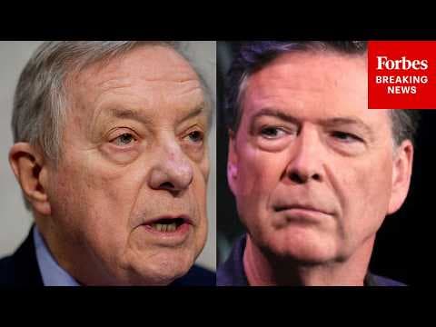 'This Is Really Unusual': Dick Durbin Reacts To DOJ Prosecution Of James Comey