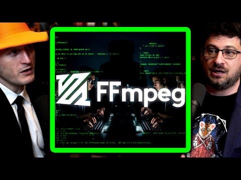 The best programmers in the world have contributed to FFmpeg | Lex Fridman Podcast