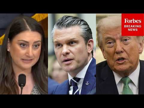Sara Jacobs Asks Pete Hegseth Point Blank If Trump Is Mentally Stable Enough To Be President