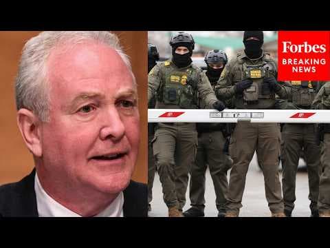 Chris Van Hollen: GOP's ICE 'Slush Fund' Has Created 'A Bloated, Unaccountable Agency'