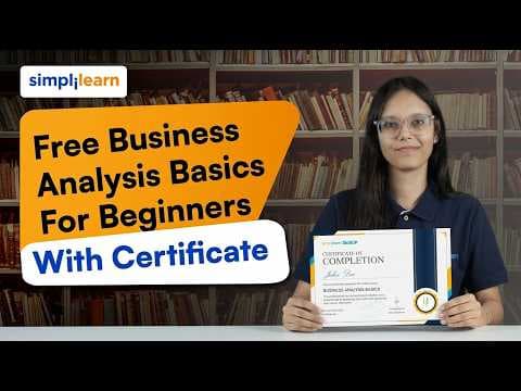 Free Business Analysis Basics For Beginners With Certificate 2026 | Business Analytics | Simplilearn