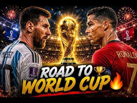 ROAD TO WORLD CUP 2026 🏆🔥 | Ultimate Football Anthem | Messi vs Ronaldo Vibes”