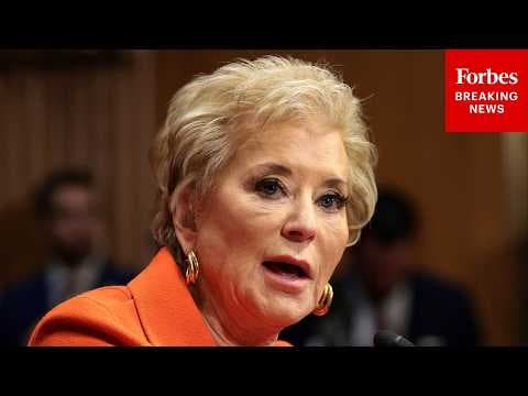 BREAKING NEWS: Education Sec. Linda McMahon Grilled By Lawmakers In Senate Appropriations Committee