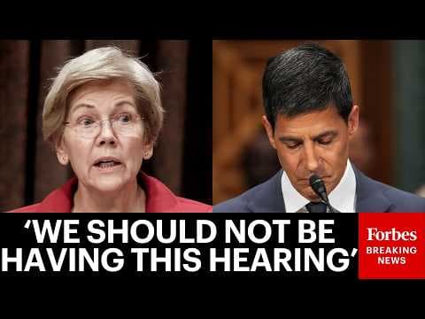 BREAKING NEWS: Elizabeth Warren Hammers Trump's Sock Puppet' Nominee, Kevin Warsh, To His Face