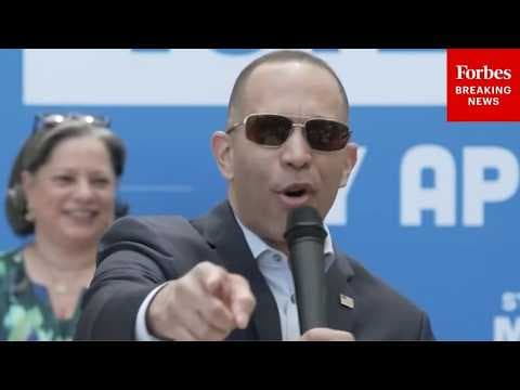 'This Is A Good Trouble Moment': Hakeem Jeffries Honors Memory Of John Lewis Ahead Of VA Referendum