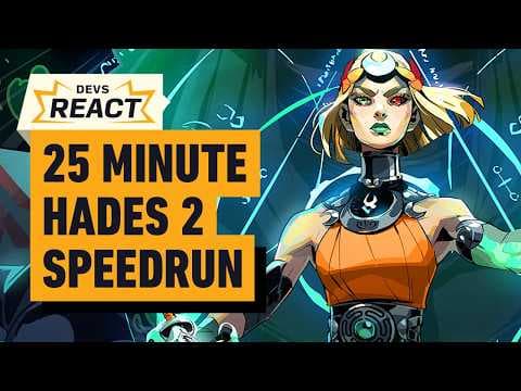 Hades 2 Developers React to 25 Minute Speedrun