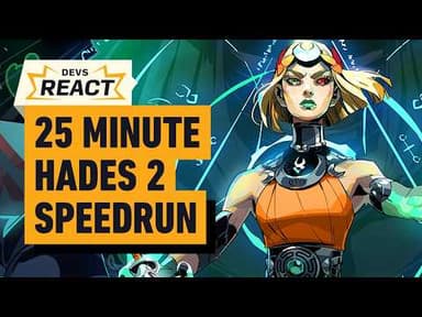 Hades 2 Developers React to 25 Minute Speedrun
