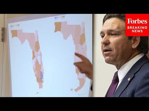 'The State Has Changed A Lot': Ron DeSantis Defends Florida's Redistricted Map