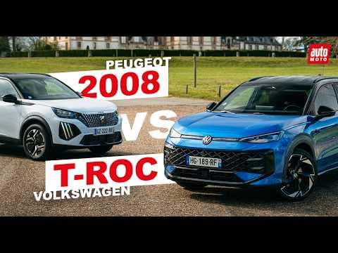 Volkswagen T-Roc vs Peugeot 2008 | Quel SUV compact choisir ?
