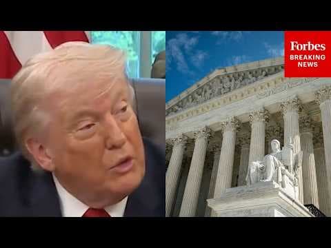 Reporter Asks Trump: Is SCOTUS' Ruling In Louisiana A Win For Republicans?