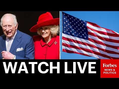 LIVE: King Charles And Queen Camilla Land As Their Washington D.C. Visit Begins