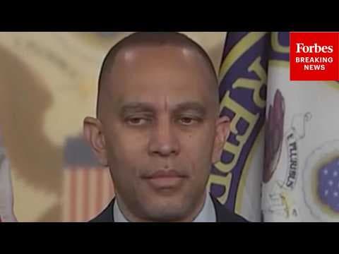 Jeffries Asked About $60 Million Spent On VA Redistricting: 'Is That Going To Impede Your Efforts?'