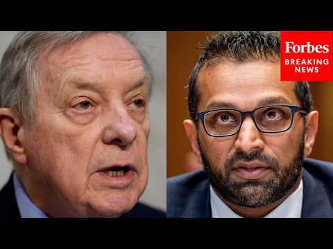 Durbin Demands Kash Patel Be Fired 'Immediately' After New Reporting On His 'Chronic Absenteeism'