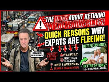 🇵🇭 Unfortunately You Should Rethink Retirement in the Philippines
