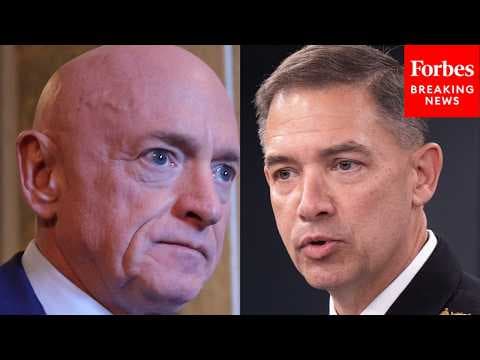 Mark Kelly Asks CENTCOM Commander Straight-Up: How Many Civilians Have Been Killed In This War?