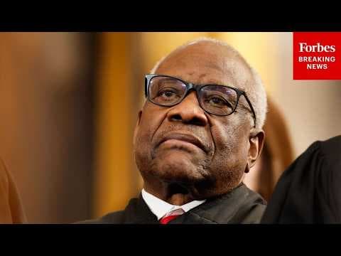 'It Wasn't Arbitrary': Clarence Thomas Presses Lawyer On Charges Against Green Card Holder In Case