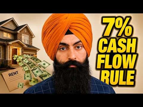 The 7% Cash Flow Rule Every Real Estate Investor Needs