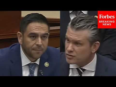 'Do You Take Any Accountability?': Vasquez Presses Hegseth On Conditions At New Mexico Military Base