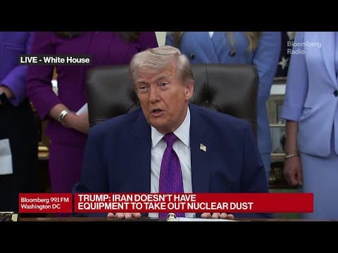 Trump Says US-Iran Ceasefire Is in Weak State (FULL Q&A)