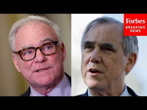 Jeff Merkley, Tim Kaine Rail Against The Iran War, Says Public Is 'Not Being Told The Truth'