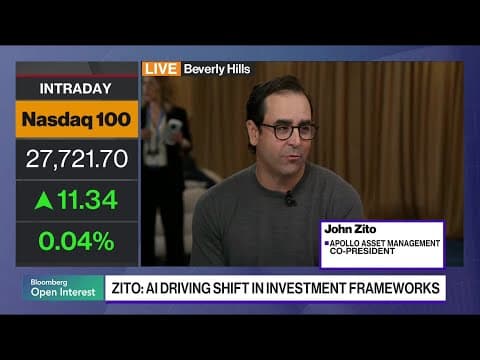 Apollo's Zito on Fears Facing Private Credit Investors