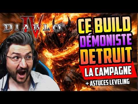 Ce BUILD Démoniste DETRUIT la CAMPAGNE pour la saison 13 ! + Astuces leveling