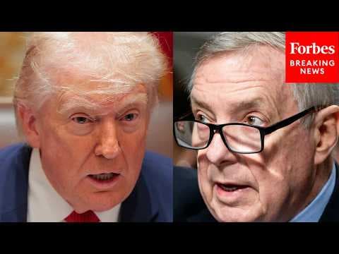 'I'm Quoting Him Now': Durbin Skewers Trump For Voting By Mail Despite Describing It As 'Cheating'