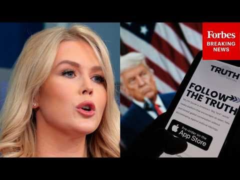 Karoline Leavitt Asked If Trump Social Media Posts Hurt Negotiations With Iran