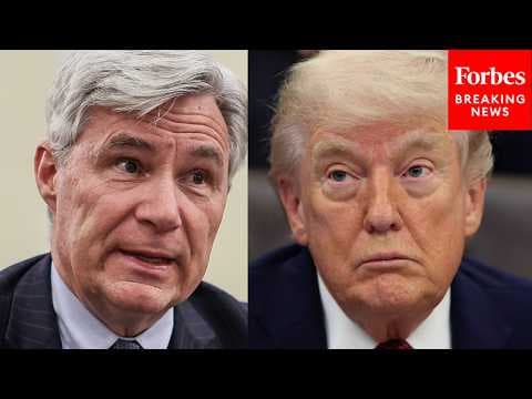 Sheldon Whitehouse: Trump Administration Is 'Deliberately' Making Energy Prices Worse
