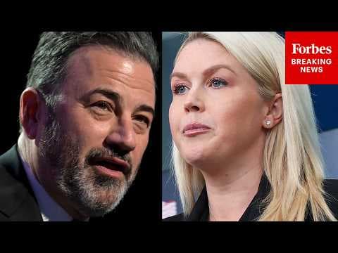 Leavitt Asked How Admin. Can 'Put An End' To Rhetoric Like Jimmy Kimmel's 'Expectant Widow' Remark