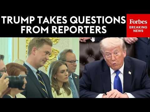 BREAKING NEWS: Trump Takes Questions From Reporters After DHS Funding Bill Passes In The House