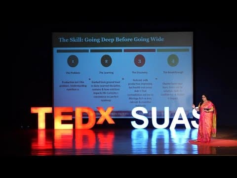 From Struggle to Impact: Building Skills for Purpose-Driven Growth | Pallavi Vyas | TEDxSUAS