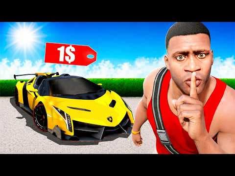 GTA 5 MAIS TOUT COÛTE 1$ !