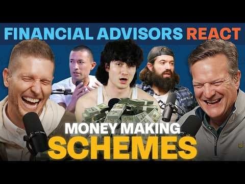 Financial Advisors React to the WILDEST Money-Making Schemes