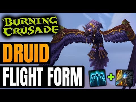 Druid Swift Flight Form Quest Guide in TBC Classic Anniversary