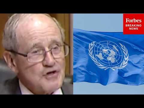 'The UN Has Become An Inefficient And Bloated Bureaucracy': Risch Warns Of 'Woke Ideology' At UN