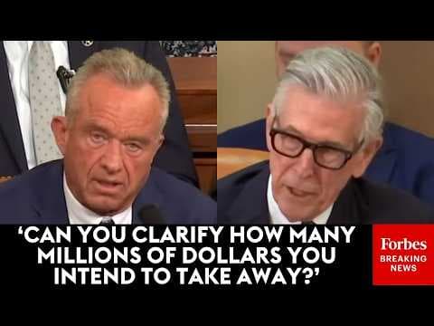 Dem Lawmaker Doesn't Let Up On RFK Over 'Basic Accounting Errors' Made At HHS Budget Cuts