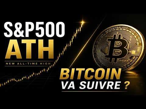 S&P500 nouvel ATH, Bitcoin va suivre ?