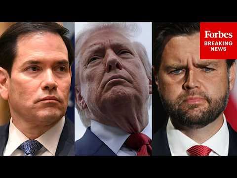'Who Likes JD Vance? Who Likes Marco Rubio?': Trump Publicly Discusses 2028 Republican Successor