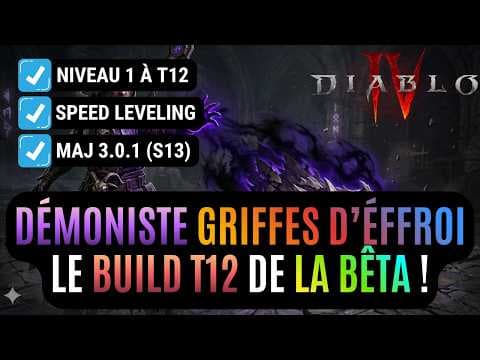Le Build Démoniste Speed Leveling Qui Va Tout Déchirer En Saison 13 Dans Lord Of Hatred !