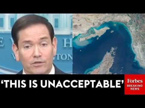 Marco Rubio: U.S. Is 'Serious About Our Sanctions' Against Iran Amid Rising Oil Prices