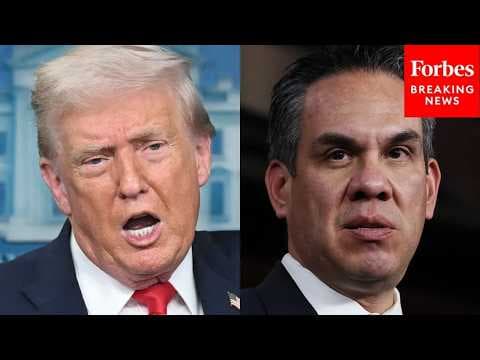 Aguilar Reacts To Trump Saying, 'I Don’t Think About Americans’ Financial Situation,' Re Iran War