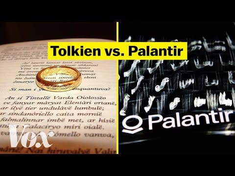 What would J.R.R. Tolkien think of Palantir?