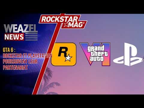 OFFICIEL : PLAYSTATION ET ROCKSTAR GAMES POURSUIVENT LEUR PARTENARIAT COMMERCIAL POUR GTA 6