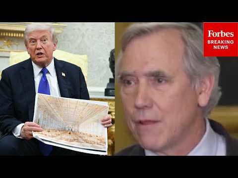 'A Louis XIV Massive Edifice': Jeff Merkley Lays Into GOP Over 'Ballroom Boondoggle'