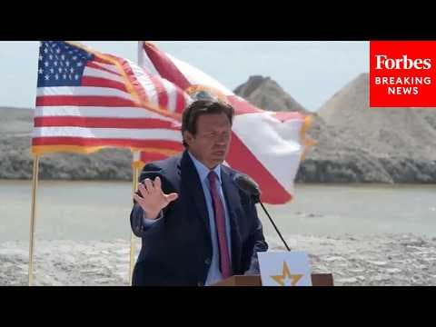 JUST IN: Gov. Ron DeSantis Announces Major Florida Everglades Restoration Effort